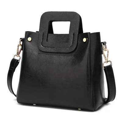 

Retro Crossbody Bag for Women PU Leather Shoulder Bag Casual Ladies Handbag