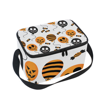 

ALAZA Lunch Box Insulated Lunch Bag Large Cooler Candy Seamless Pattern Tote Bag