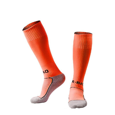 

Children Towel Bottom Soccer Socks Elementary Students Football Stockings for 8-13 Years Old Football Team School Training