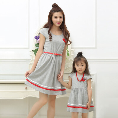 

Family matching mother daughter mommy&me clothes family look girls korean clothing women summer dress vintage outfits wear