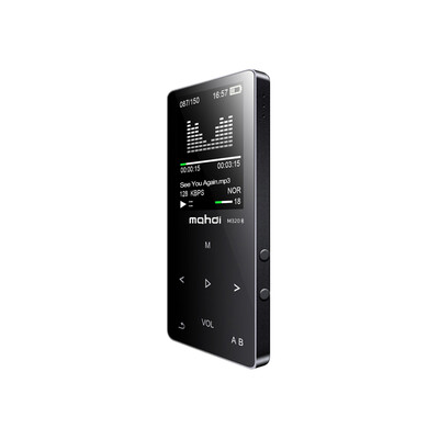 

Mahdi 8GB Bluetooth MP3 Player HiFi Metal Music Player Loseless APE FLAC Audio Player Built-in Speaker FM Radio Voice Recording w