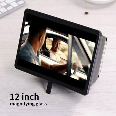

12 Inch Magnifying Glass Phone Screen Enlarging Video Amplifier Amplifying Screen Magnifier