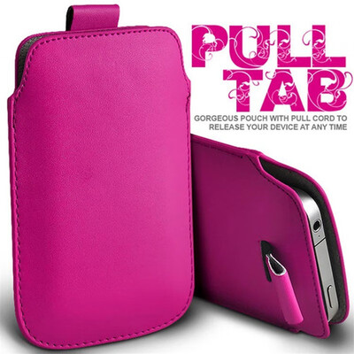 

Fashion PU Leather Pull Tab Sleeve Pouch For sony Xperia XZ1 Dual F8342 Phone Cases Bag Universal Full Protective Pouch