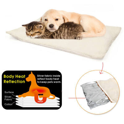 

New Pet Dogs Self Heating Mats Puppy Winter Warm Bed House Nest Pads pet Dog Product Supplies Kennel Mats dont Plug