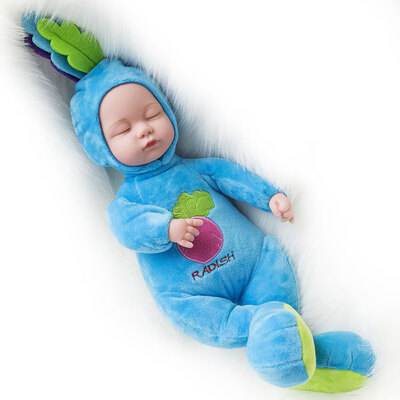 

Cuddle Baby Doll With 3 Soothing Songs 13 inch Stuffed Soft Body Baby Sleep Companion Cuddly Toys For Baby Toddler Kids Rose