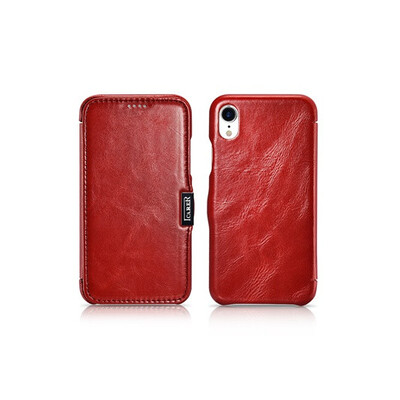 

ICARER Retro Genuine Leather Cases for iPhone  Max Luxury Hard Back Cover Case For iPhone XR  Max Coque