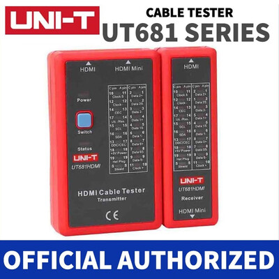 

Willstar UNI-T UT681HDMI HDMI-Mini Cable Tester Network Cable Tracker LED Display ManualAuto Power Off