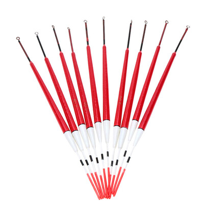 

10 pcs 2g Fishing Floats Buoy Set Paulownia Wood Fishing Tackle Tools