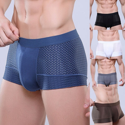 

Mens Breathable Comfy Modal Cotton Underwear Boxer Shorts Briefs Primary Color 185104A