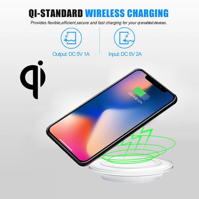 

Wireless charging pad qi wireless charging charger pad for iphone 8 8plus x