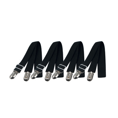 

Extend 20" to 78"Adjustable 4-Piece Under Sofa Mattress Bed Sheet Fitted Fastener Long Strap Clip
