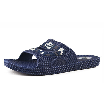 

Warrior home bathroom beach wear-resistant wild casual sandals&slippers 3323 blue 41