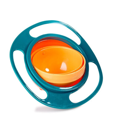 

Universal Gyro Bowl Children bowl 360 degree rotary balance bowl Gyroscopic bowl saucer bowl Baby bowl