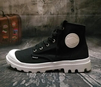 

Spring&autumn high mens shoes canvas shoes mens military boots trend retro casual shoes shoes outdoor shoes Paladin Martin b