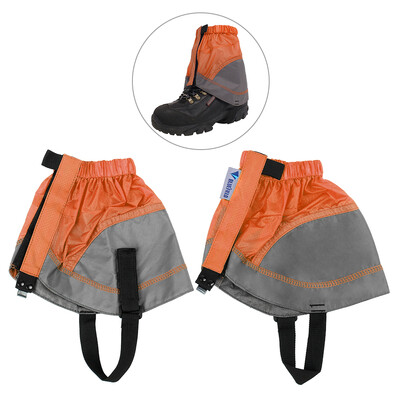 

1 Pair Short Shoe Gaiter Ultra Light Ankle Gaiter Coated Nylon Ankle Walking Cover Outdoor Skating Climbing Short Leg Gaiters