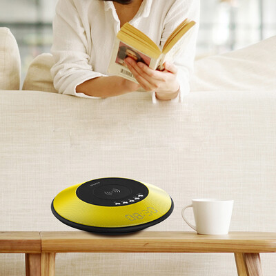 

AWEI Y290 NFC Bluetooth Speaker with Wireless Charger Mini Portable Speakers Sound Box alarm clock AUX