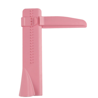 

Plastic Cake Cream Scraper Polisher Fondant Edge Decorating Smoother Cutter with Adjustable Ruler Bakeware Baking Tool Pink