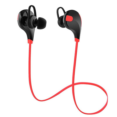 

Free Shipping QY7 Portable Wireless Bluetooth Earphones Neckband Noise Cancelling Stereo Sport Headsets Running In Ear Earbuds