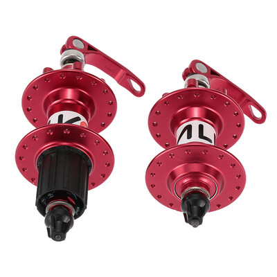 

Lixada MTB Mountain Bicycle 32H Disc Brake Hub Set Aluminum Alloy Front Rear Hub with Quick Release Lever Skewers