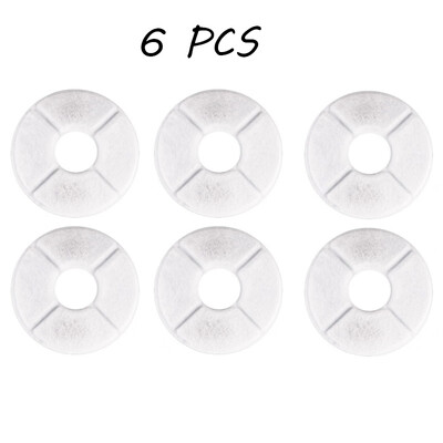 

6pcs Multi-Functional Automatic Dog Cat Water Feeder Accessories Pet Fountain Filter Activated Carbon Filter Cat Feeding Product