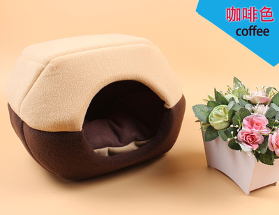 

Pet nest Mongolia bag dog house cat house Dual purpose summer mat dog house folding indoo