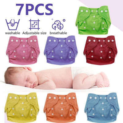 

Reusable baby diapers soft&hygienic comfort cover washable size adjustable