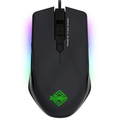 

AJAZZ AJ903 RGB backlight gray 3389 chip gaming mouse RGB mouse 16000DPI cable esports Jedi survival for chicken pressure gun