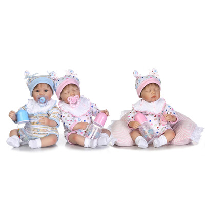 

15in Reborn Baby Rebirth Doll Kids Gift Loving Heart