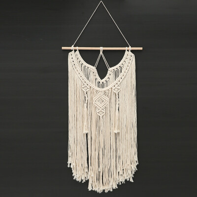 

Willstar Decor Macrame Wall Hanging Woven Wall Art Macrame Tapestry - Boho Home