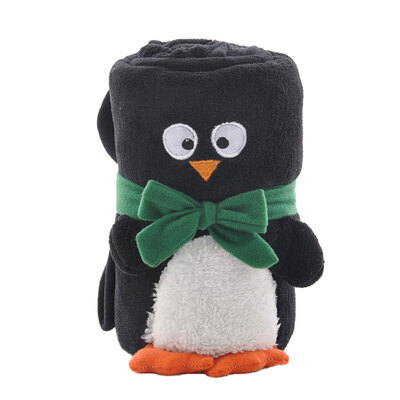 

Christmas Baby Blanket Flannel Swaddle Snuggle Super-Soft Plush Bedding For Stroller Crib Cuddle 30"×40" White Snowman