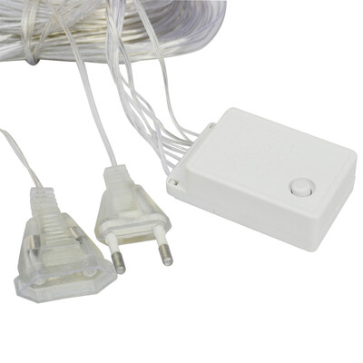 

Jiawen 3M 4W 100-LED 8-MODE Light Decoration String Lights Eu Plug Ac 220V