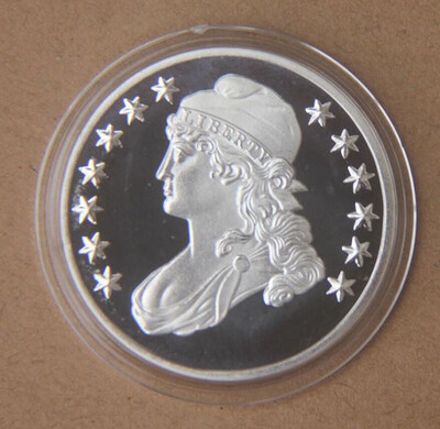 

35MM Liberty USA COIN MEDAL AMERICA Souvenir Coin MEDAL