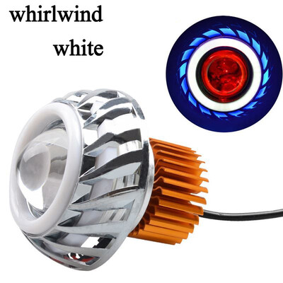 

1Pcs motorbike Headlights Motorcycles Auxiliary driving Work Lamp Motorcycle LED Headlamp 12v 6500k Spotlight motor Fog Light