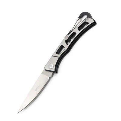 

SLYDLL Portable Outdoor Stainless Steel Folding Fruit Knife