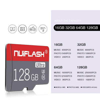 

128GB High Speed Micro SD TF Card Cellphone Digital Camera Memory Cards