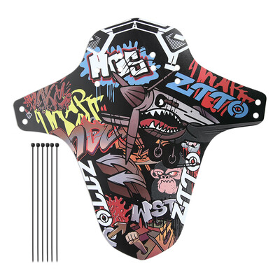

LONG MTB Parts Bicycle Mudguard Wings Black Bike Fenders Front Rear