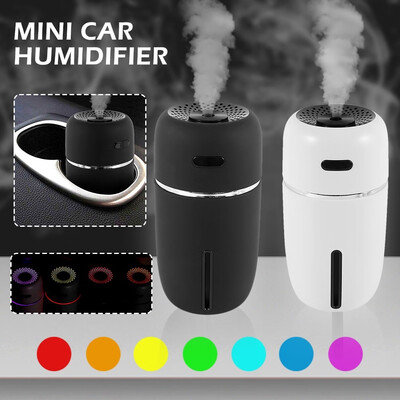 

Mini Car Humidifier Silent Home Portable Desk USB Air Purifier Humidifier