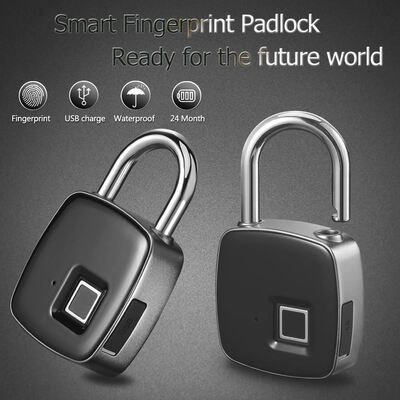 

P3 Smart Fingerprint Lock Waterproof Keyless Anti-theft Padlock Door Lock Household Locker Drop Shopping