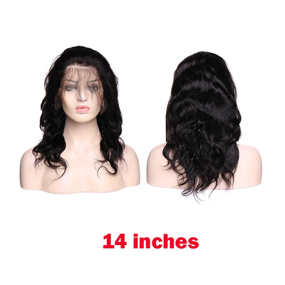 

14-18 Lace Front Human hair wigs Water Wave Straight Virgin Human Hair Wigs with Hair Wigs for women
