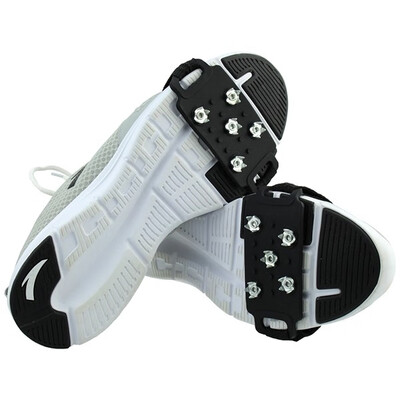 

Outdoor Snow Ice Gripper Ice Crampons Strap Climbing Cleats Spikes Non Slip Boots Silicone Covers Shoes Grip
