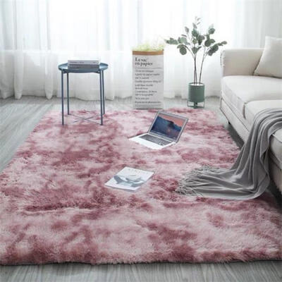 

Plush Soft Carpet Faux Fur Area Rug Non-slip Floor Mats Different Sizes For Living Room Bedroom Home Decoration Supplies
