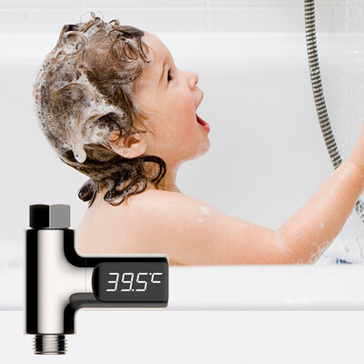 

LED Water Meter Water-temperature Measuring Instrument Accurate Visible Baby Shower Accessory