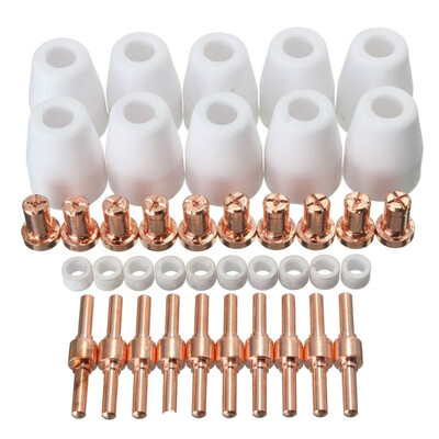 

40Pcs Air Plasma Cutter Consumables Extend Set For PT-31 LG-40 Torch CUT-40 50