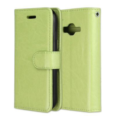 

MOONCASE Samsung Galaxy J1 mini prime 3 card photo frame leather - green