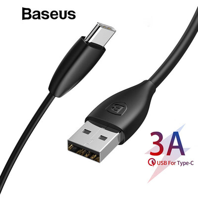 

Baseus USB Cable 3A Max Charging Type-C Cable fast Charging&data transfer for Samsung Note 9 S9 HuaWei XiaoMi