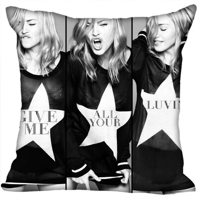 

Madonna Hot Sale Pillow Case High Quality New Years Pillowcase Decorative Pillow Cover For Wedding Decorative Christmas 35x35CM 35x35CM
