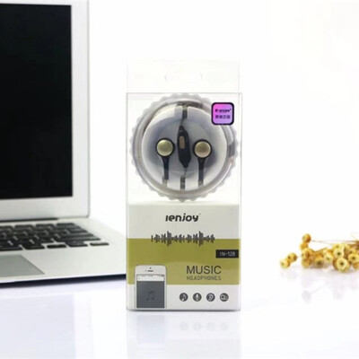 

Love sound new in-ear mobile phone with wheat headphones Korean fashion music headset call headset to send storage box