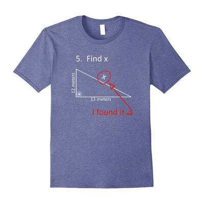 

Find X Tshirt Funny Math Humor with Spiderweb T-shirt