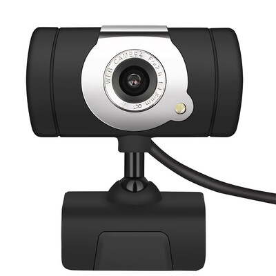 

Portable Webcam with Microphone 640480P USB 20 Camera for Computer PC Laptop Desktop