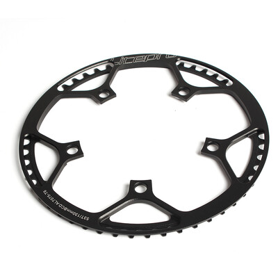

Bike Cycling Bicycle Chainring Folding Bike Chainwheel Oval Round Chain Ring BCD 130MM 5 Bolts Chainring 53T 45T